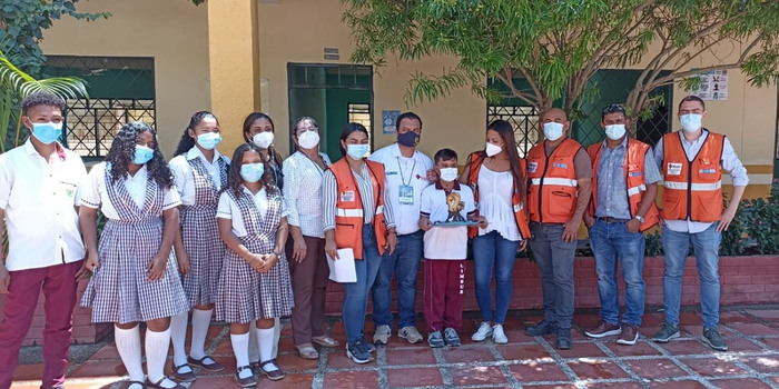 El concurso contó con la participación de 15 estudiantes de quinto de primaria a undécimo grado de la Institución Educativa Liceo Moderno del Sur.