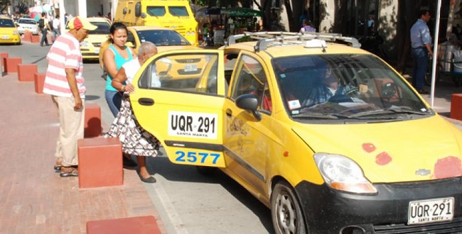  Ningún taxista en Santa Marta puede cobrar la ‘prima navideña’ si no es decretada. 
