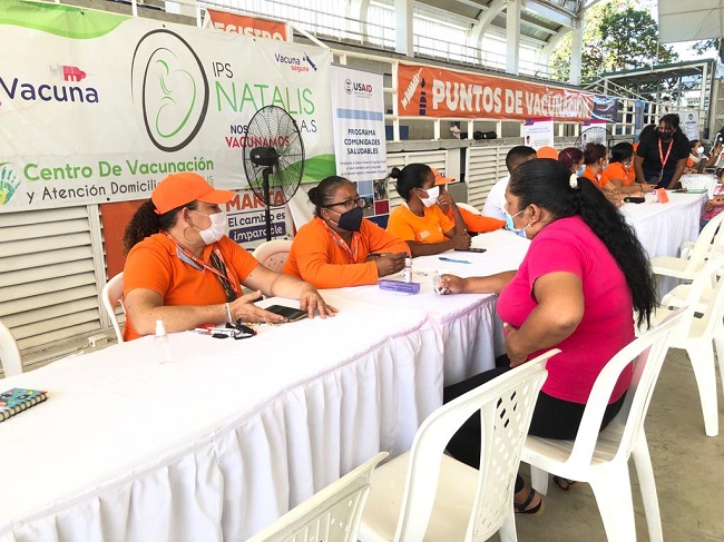 Gracias a la articulación con Migración Colombia, se hizo la entrega de 770 Permisos Por Protección Temporal a los ciudadanos extranjeros.