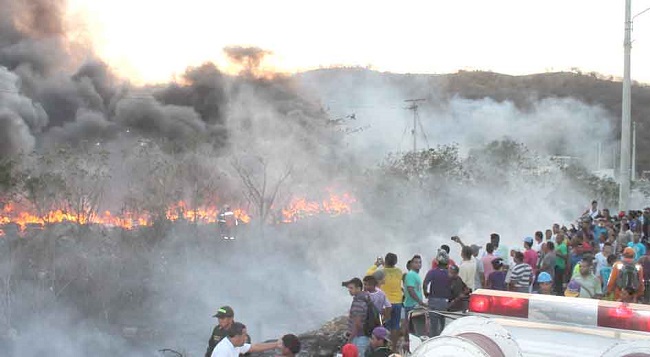 Se advierte de posibles incendios de cobertura vegetal en zonas de bosques.
