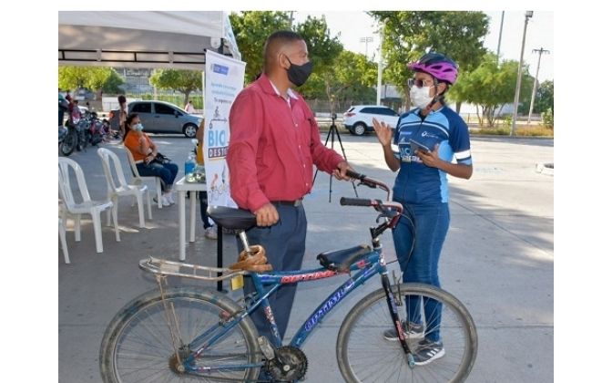  Ya son 555 ciclistas capacitados en las jornadas de ‘Bicidestrezas’.