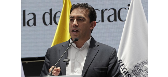 El registrador Nacional, Alexánder Vega. Foto: EFE.