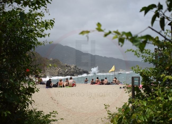 Texto y fotos: César Barrera/ EL INFORMADOR. Playa ‘La Piscinita’, Cañaveral, Parque Tayrona, Santa Marta, Magdalena, Colombia.