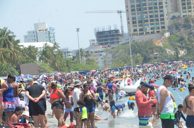El Rodadero, Santa Marta, Magdalena. Fotos: EL INFORMADOR.