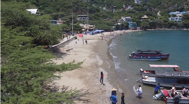 Taganga. Foto: EL INFORMADOR.
