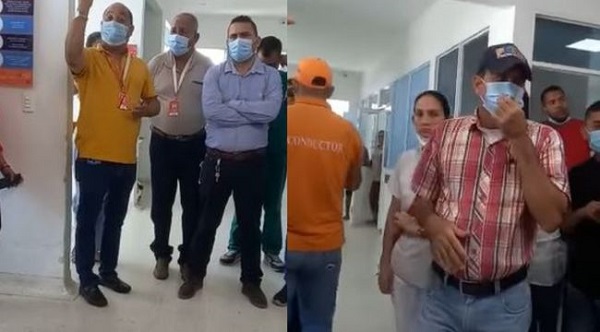 El enfrentamiento se dio en medio de las protestas por el incumplimiento en el pago de los salarios a los empleados, a quienes les adeudan más de cinco meses.