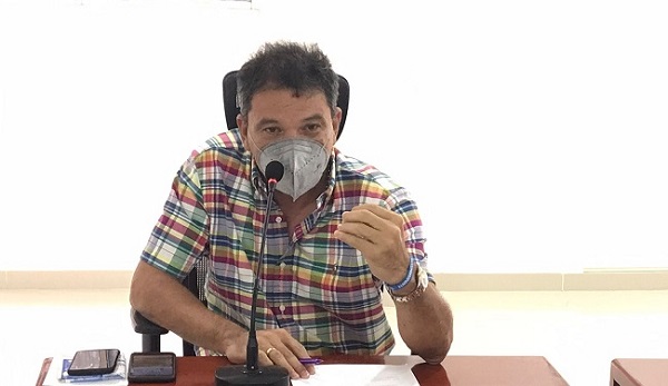 Juan Carlos Palacio, concejal del Distrito de Santa Marta.