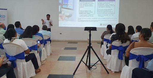 Oscar Javier Siza, director de análisis sectorial y promoción del Viceministerio de Turismo, realizó una jornada de capacitación al sector hotelero.