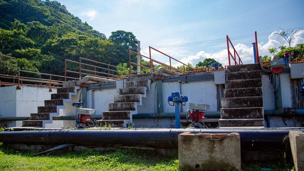 La planta El Roble y desarenadores de la bocatoma del río Gaira aumentó su capacidad de 380 a 550 litros por segundo.