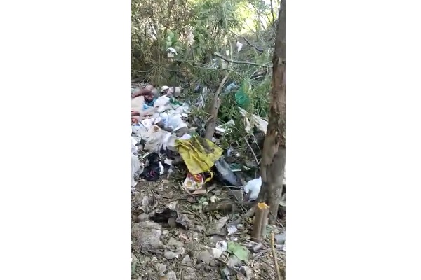 La basura acumulada en el sector se ha generado debido a los recicladores que usan la zona para seleccionar los elementos que les sirven y dejan el resto de residuos turados. 