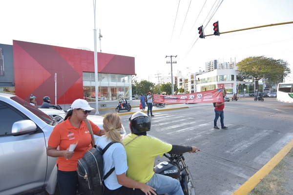 Las jornadas se llevaron a cabo de manera simultánea en las principales avenidas como:  Ferrocarril, La Libertador, Santa Rita y de El Río en Santa Marta.