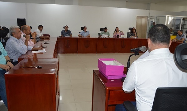  La sesión del Concejo Distrital de Santa Marta se extendió por más de tres horas.