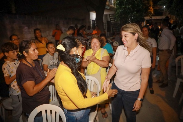 Felices se encontraron las personas residentes del barrio, teniendo en cuenta que es un sueño hecho realidad para ellos.