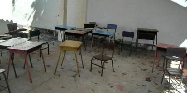 La líder política, sigue luchando por la situación deplorable que viven colegios en el departamento del Magdalena, por causa de la mala administración.