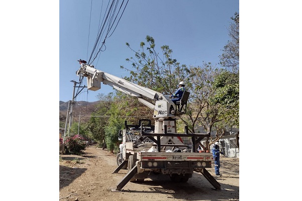 Dichas obras se desarrollan con el fin de beneficiar a las redes eléctricas del Magdalena.