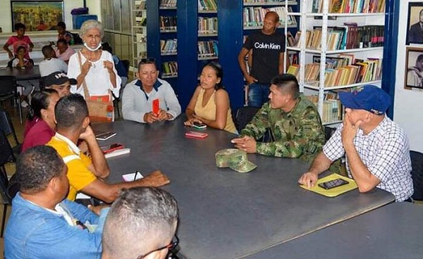 En medio de esta mesa de trabajo se realizaron varios compromisos, uno de ellos fue, socializar de manera detallada el proyecto a la comunidad