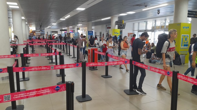 Foto: EL INFORMADOR. Aeropuerto Internacional Simón Bolívar en Santa Marta.