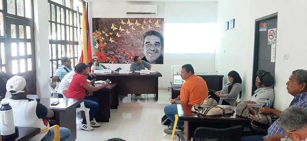 En el encuentro también estuvieron presentes los campesinos adscritos al ‘Grupo Motor’, quienes fueron los encargados de exponer sus dudas e inquietudes ante la administración municipal.