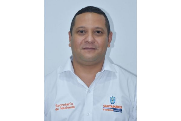 Edson Manjarrés, secretario de Hacienda Distrital.