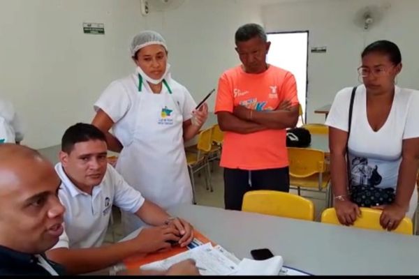 En la visita al Instituto Educativo Distrital de Taganga, quedó el reporte de los hallazgos y denuncias que se vienen presentando con el PAE.