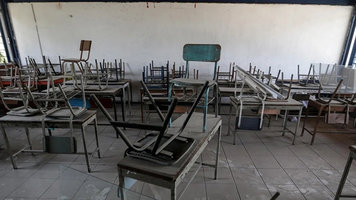 Las autoridades no se han pronunciado sobre este suceso y la comunidad exige que los presuntos responsables respondan por los materiales educativos que fueron hurtados de la institución.