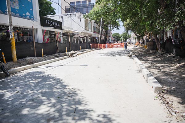 La vía vehicular de la Campo Serrano ya se encuentra construida desde la Avenida del Ferrocarril hasta la calle 16.