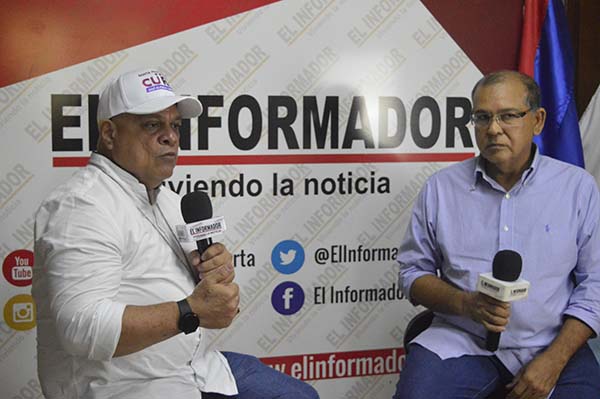 El precandidato a la alcaldía de Santa Marta del movimiento “Santa Marta tiene Cura”, José Alfredo Ordóñez durante la entrevista en vivo con EL INFORMADOR.