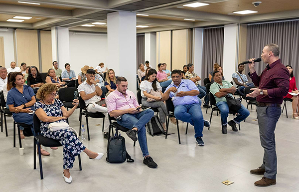 Este proyecto presentó avances de ejecución técnica del 40,82% y ejecución financiera del 34,86%. Con La Perla App se están beneficiando 200 prestadores de servicios turísticos.