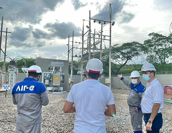 La empresa Air-e indicó que en la subestación Plato fueron invertidos 11 mil millones de pesos en su modernización y ampliación de su carga. 