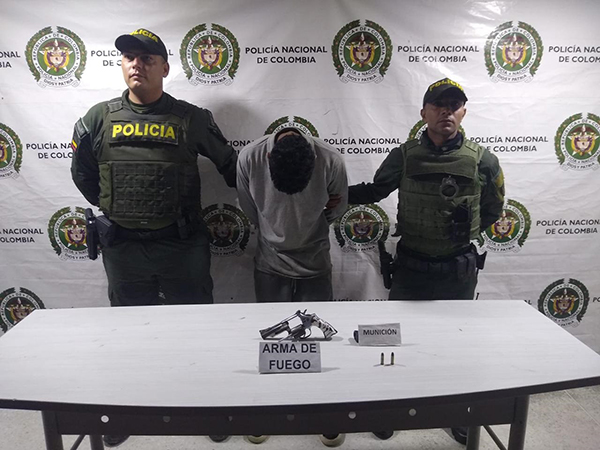 Una de las acciones de la Policía fue realizada en Bastidas.  