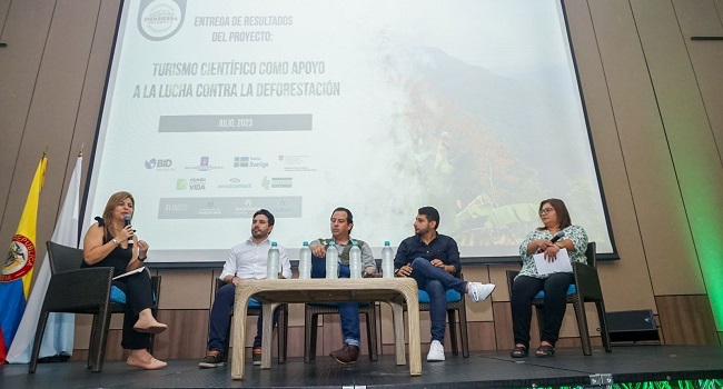 En el marco del panel “Turismo científico como apoyo a la lucha contra la deforestación”, se destacaron las bondades y sobre todo el potencial de Santa Marta frente a otras regiones.
