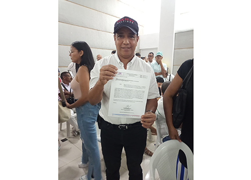 Mario Lozano Medina, también fue avalado por Cambio Radical