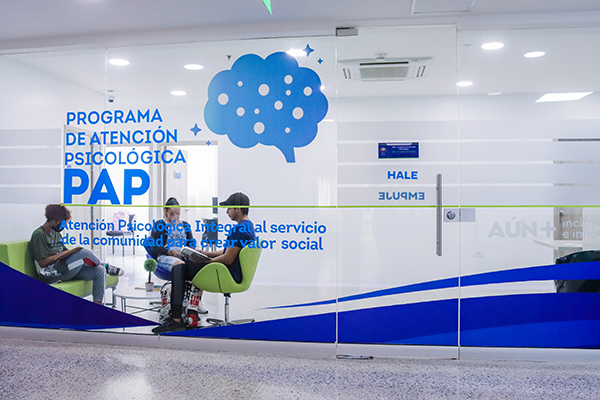 El impacto que el Programa genera en pro de la salud mental a través de la habilitación del laboratorio de Neurociencias Cognitivas y Psicobiología, la apertura del Programa de Atención Psicológica PAP.