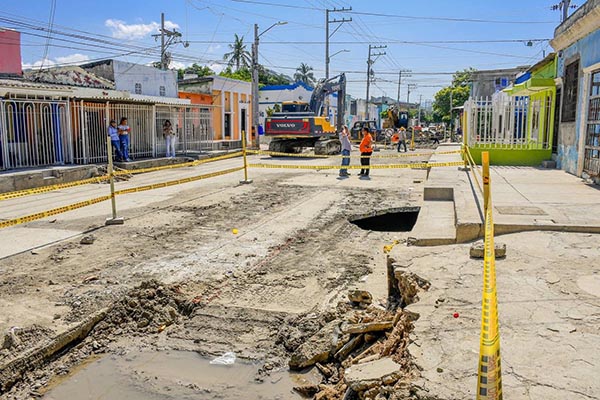 Ante esta situación, la mandataria de los samarios solicitó a la empresa de servicios públicos, Essmar, las acciones para solucionar esta problemática.