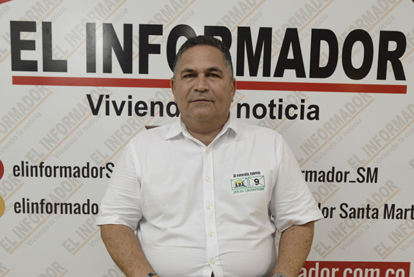 Candidato Julio Lobo.
