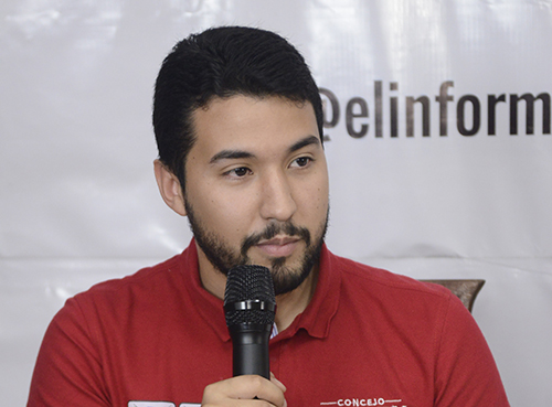 El candidato  Freddy Pinzón