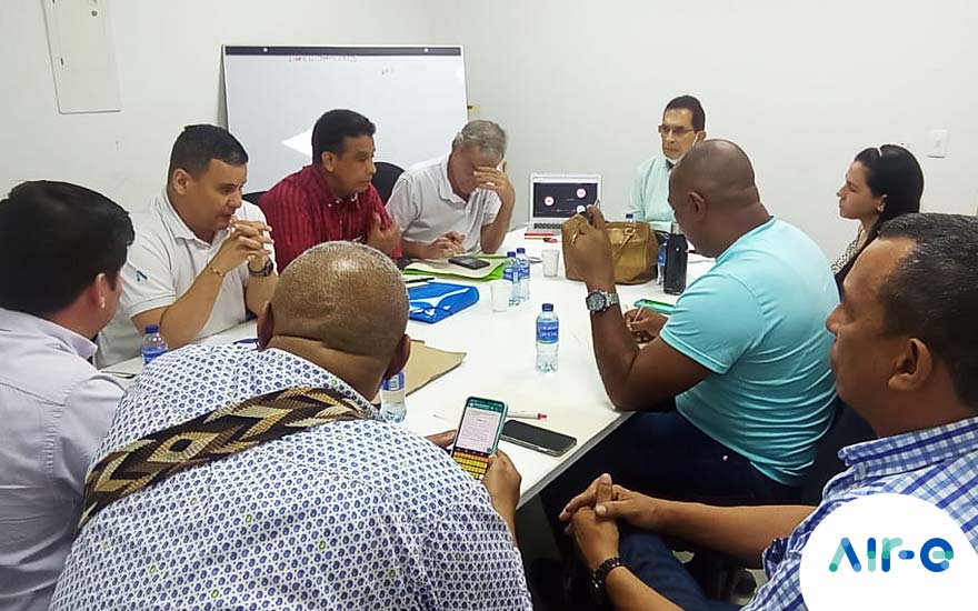 las mesas de trabajo entre Air-e y los municipios del Magdalena, buscan establecer directrices para mejorar la calidad del servicio eléctrico.
