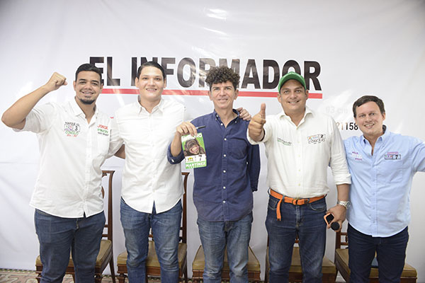 Sebastián Palma, Jorge Pinzón, Miguel ‘Mono’ Martínez, Carlos Bolaño y Alberto ‘Beto’ Socarrás, fueron los participantes.