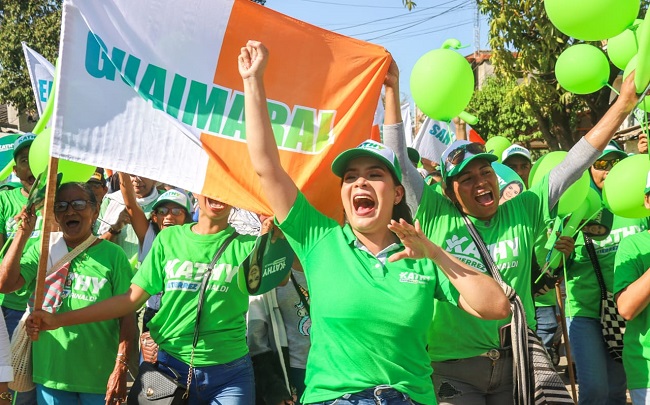 Kathy María Gutiérrez Rinaldi ha logrado el apoyo de los guamaleros como la mejor opción de llegar a la Alcaldía. 
