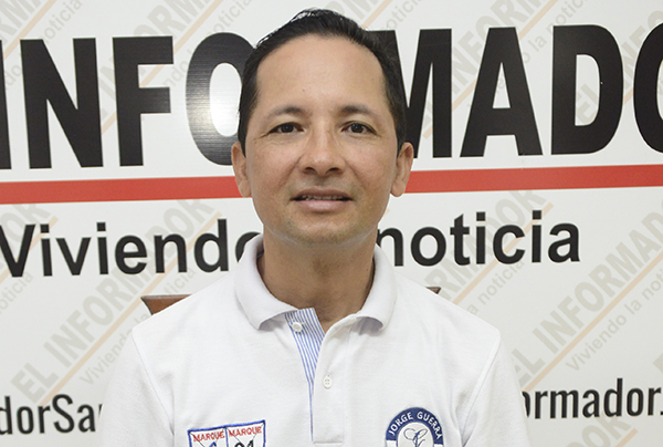 Jorge Guerra, candidato a edil de la Localidad 1