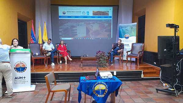En la imagen, de izquierda a derecha los candidatos Edward Torres, Edgardo “Nene” Pérez y Martha Cristina Altahona Ariza.