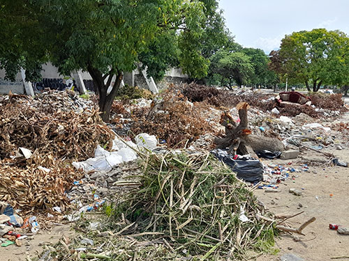 El Estadio Eduardo Santos, en el sector de la Carrera 18, se ha convertido en un punto de acumulación de basura sin un responsable aparente. Este espacio deportivo, destinado al esparcimiento, ahora comparte la triste realidad de ser utilizado como un botadero de desechos, sin que nadie parezca asumir la responsabilidad de su cuidado y mantenimiento.