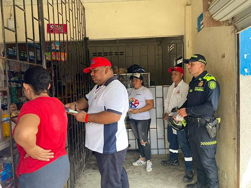 Las autoridades en el municipio siguen adelantando labores de control para prevenir acciones delictivas en época navideña.
