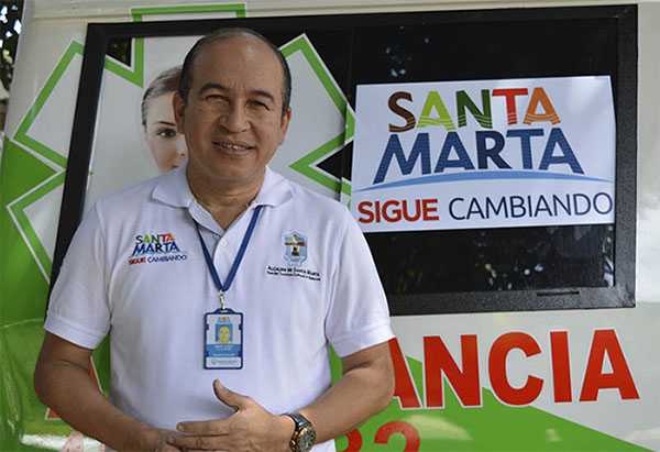 Omar de Jesús Suárez Prasca, exgerente de la E.S.E. Alejandro Próspero Reverend.