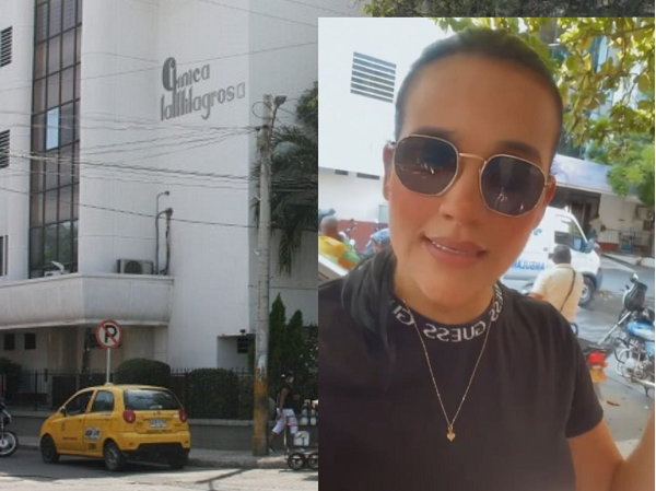 Verónica Gómez Borja realizó la denuncia por medio de sus redes sociales, debido a la falta de atención por parte de los administrativos de la Clínica La Milagrosa.