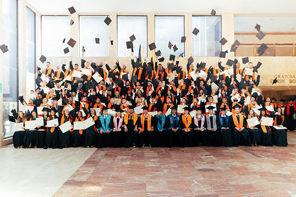 Los graduados agradecen a esta Casa de Estudios Superiores las muchas oportunidades que ofrece para que cada uno crezca como profesionales.