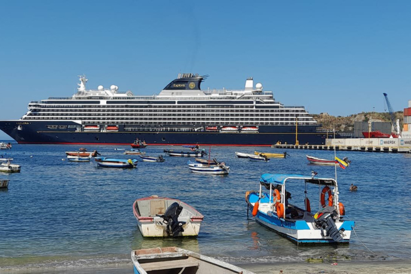 El ‘Explora I’ arribó a las playas samarias aproximadamente a las 10 de la mañana de este martes 9 de enero.