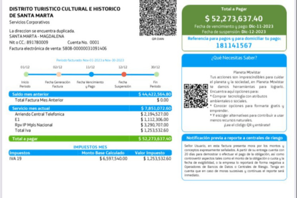 La falta de cumplimiento con estos compromisos financieros llevó a la suspensión del servicio de emergencia, generando preocupación e incertidumbre entre los habitantes de Santa Marta.