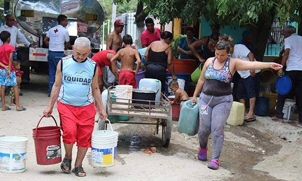 Ante la problemática del agua potable en la capital del Magdalena la ciudadanía espera que tenga pronta solución y todos puedan disfrutar del preciado líquido.