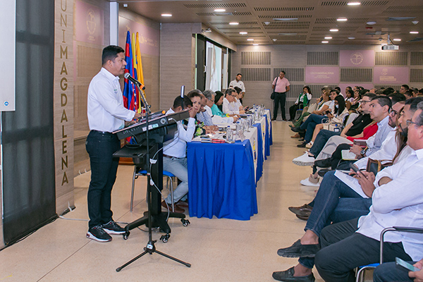 Pablo Vera Salazar, Rector de la Alma Mater, expresó que la reforma a la ley debe ampliar la posibilidad de formar más talento humano en salud.